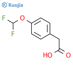 4-(Difluoromethoxy)phenylacetic acid structure