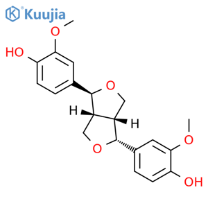 Epipinoresinol structure