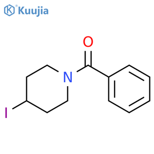 Methanone, (4-iodo-1-piperidinyl)phenyl- structure