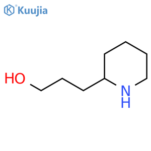 3-Piperidin-2-ylpropan-1-ol structure