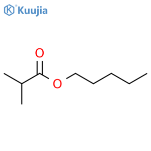 Propanoic acid,2-methyl-, pentyl ester structure