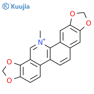 Sanguinarine structure