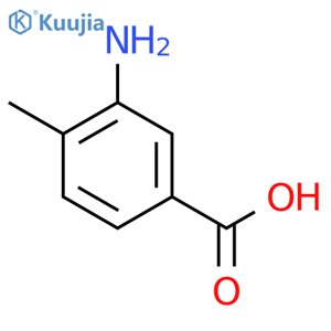 3-Amino-4-methylbenzoic acid structure