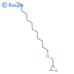 2-(Dodecyloxy)methyloxirane structure
