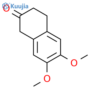 6,7-Dimethoxy-2-tetralone structure