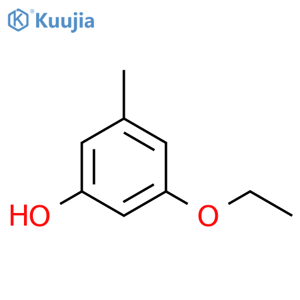 Phenol, 3-ethoxy-5-methyl- structure