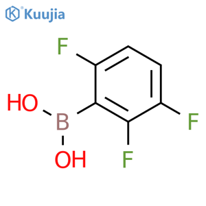 2,3,6-Trifluorophenylboronic acid structure