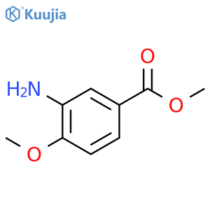 Methyl 3-amino-4-methoxybenzoate structure