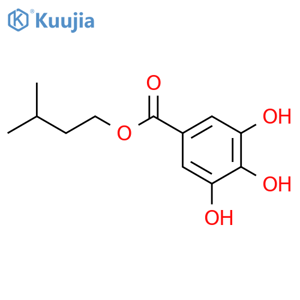 Isoamyl gallate structure
