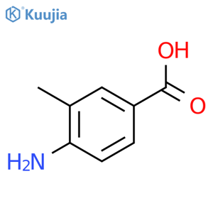 4-Amino-3-methylbenzoic acid structure