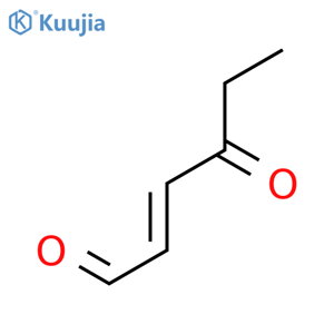 2-Hexenal, 4-oxo-,(2E)- structure