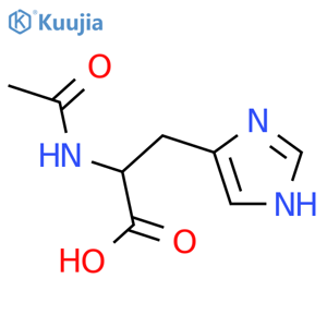 N-Acetyl-L-histidine structure