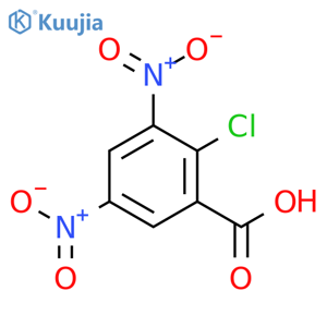 2-Chloro-3,5-dinitrobenzoic acid structure