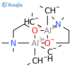 Aluminum, bis[μ-[2-(dimethylamino-κN)ethanolato-κO:κO]]tetraethyldi-, stereoisomer structure