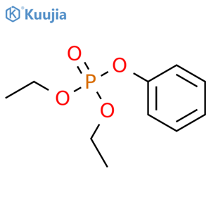 Phosphoric acid,diethyl phenyl ester structure