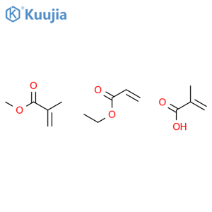 Acrylates copolymer structure