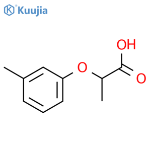 2-(3-methylphenoxy)propanoic acid structure