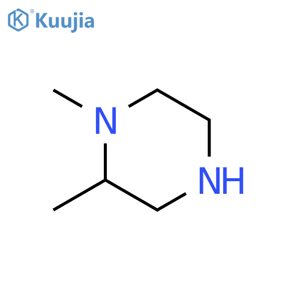 Piperazine, dimethyl- structure