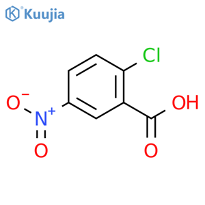 2-Chloro-5-nitrobenzoic acid structure