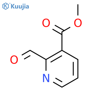 methyl 2-formylpyridine-3-carboxylate structure