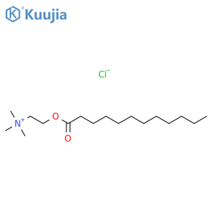 Lauroylcholine chloride structure