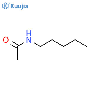 Acetamide, N-pentyl- structure