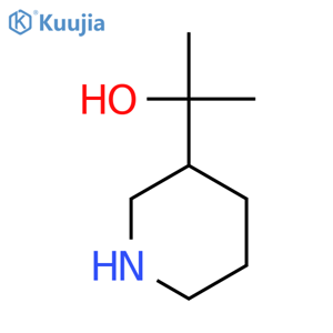 2-piperidin-3-ylpropan-2-ol structure
