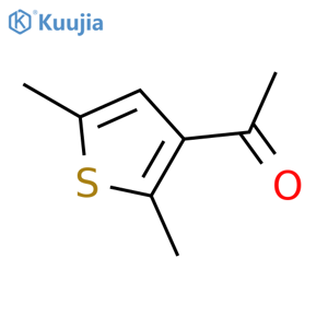 3-Acetyl-2,5-dimethylthiophene structure