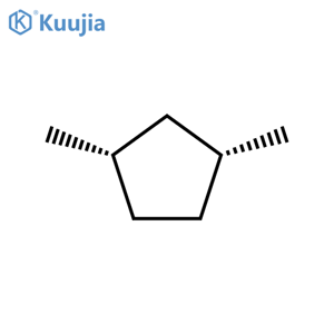 Cyclopentane,1,3-dimethyl-, (1R,3S)-rel- structure