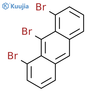 Anthracene, 1,8,9-tribromo- structure