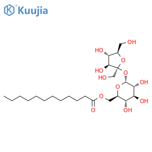 Sucrose monolaurate structure