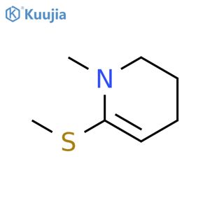 1-methyl-6-methylsulfanyl-3,4-dihydro-2H-pyridine structure