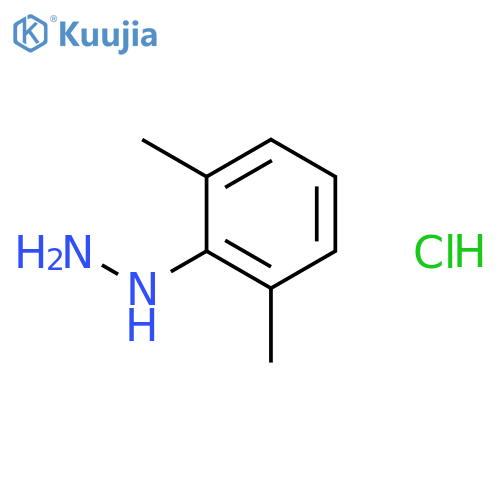 2,6-Dimethylphenylhydrazine hydrochloride structure