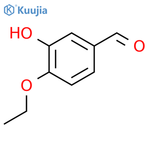 4-Ethoxy-3-hydroxybenzaldehyde structure
