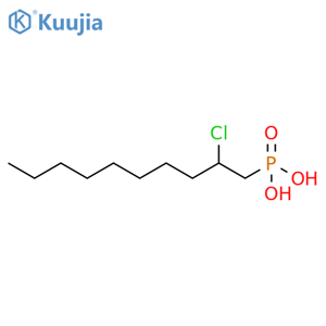 Phosphonic acid, (2-chlorodecyl)- (7CI,8CI,9CI) structure