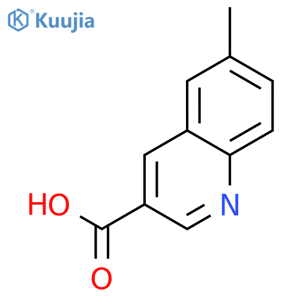 6-Methylquinoline-3-carboxylic acid structure