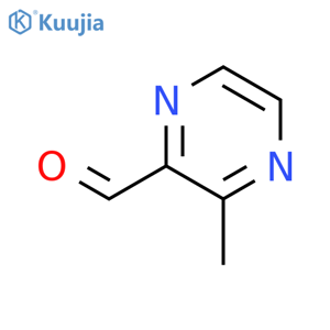 3-Methylpyrazine-2-carbaldehyde structure