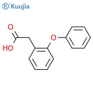 2-Phenoxyphenylacetic acid structure