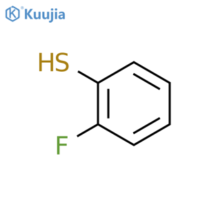 2-Fluoro-benzenethiol structure