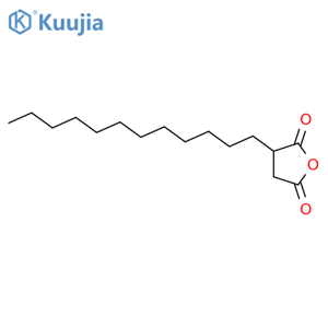 Dodecylsuccinic anhydride structure