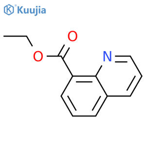 Ethyl 8-quinolinecarboxylate structure