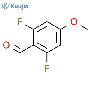 2,6-Difluoro-4-methoxybenzaldehyde structure