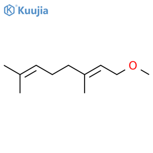 2,6-Octadiene,1-methoxy-3,7-dimethyl-, (2E)- structure