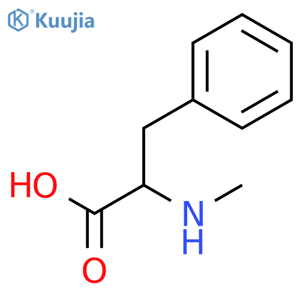 (S)-2-(Methylamino)-3-phenylpropanoic acid structure