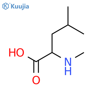 N-Methyl-DL-leucine structure