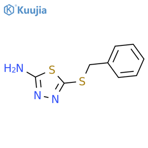 2-Benzylthio-5-amino-1,3,4-thiadiazole structure