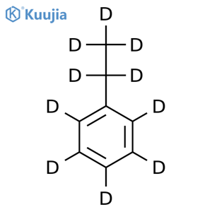 Ethylbenzene-d10 structure