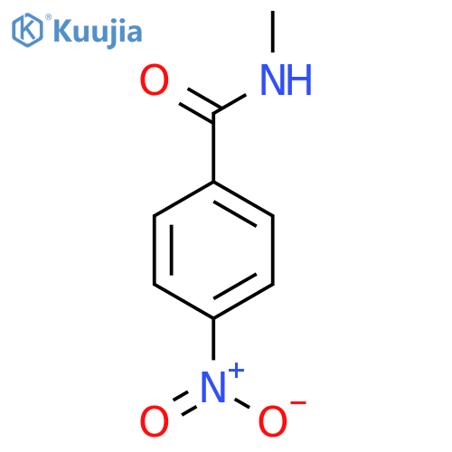 N-Methyl-4-nitrobenzamide structure