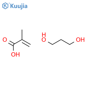 Poly(propylene glycol) dimethacrylate structure