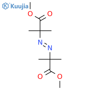 Dimethyl 2,2'-azobis(2-methylpropionate) structure